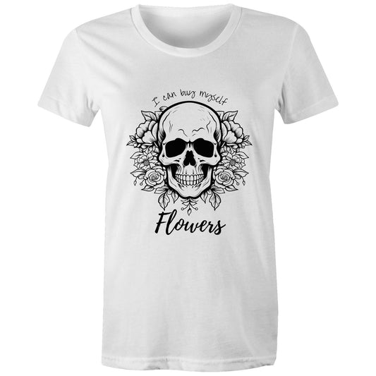 Buy Myself Flowers - Women's T-Shirt