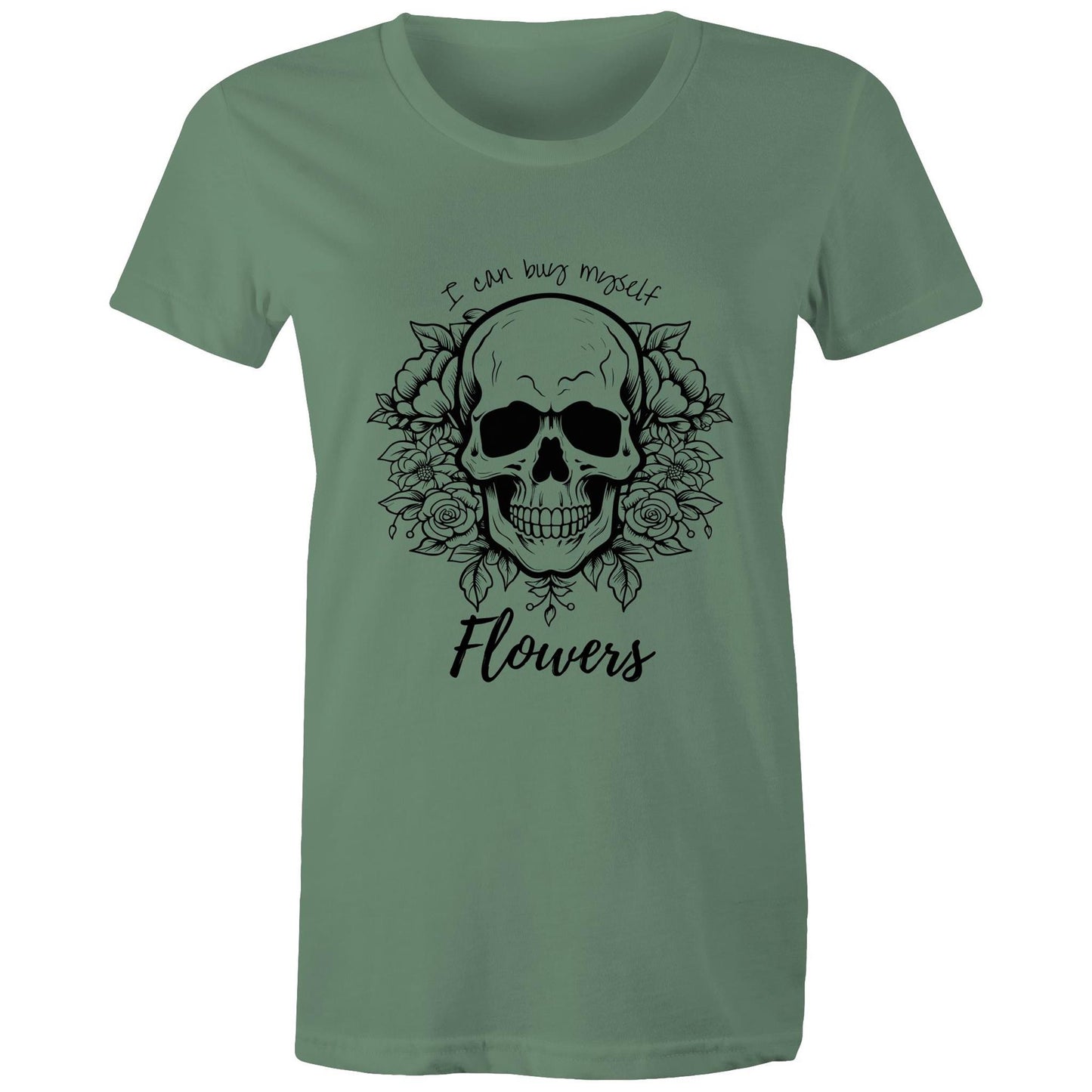 Buy Myself Flowers - Women's T-Shirt